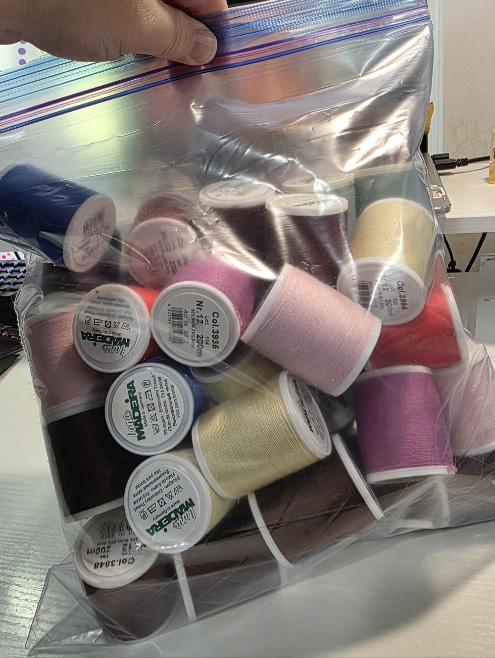 Madeira Embroidery Thread 200m Spools - 38 SPOOLS BULK BAG